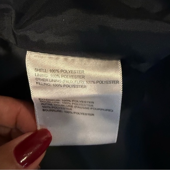 Laundry by Design Dark Blue Quilted Utility Jacket size: M - Picture 13 of 17